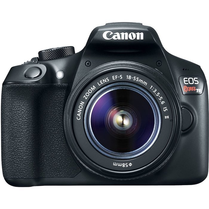 Canon EOS Rebel T6 Digital SLR Camera Kit with EF-S 18-55mm f/3.5-5.6 IS II Lens with Corel PaintShop Pro X8 Ultimate N3