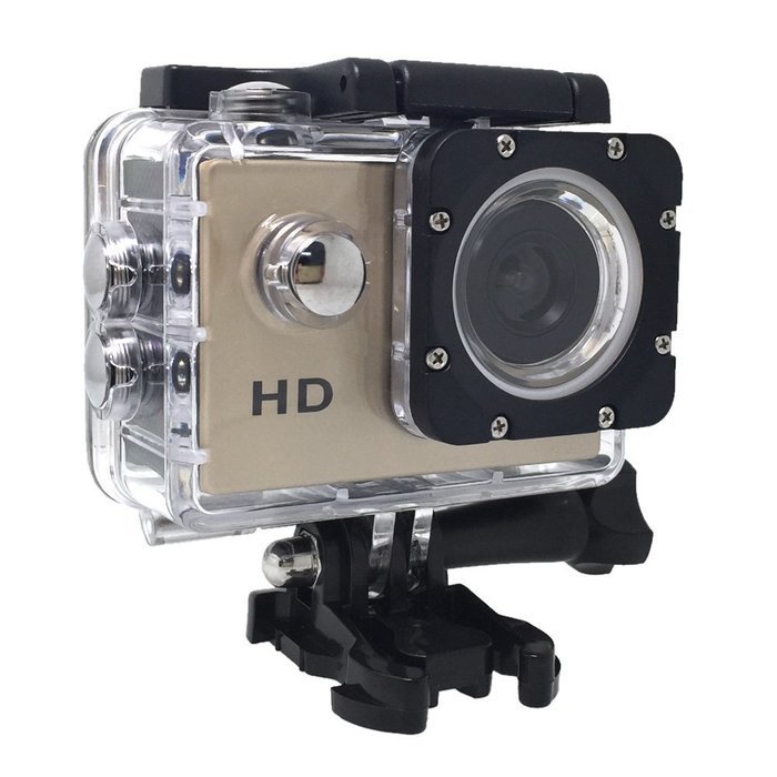 Andoer A7 HD 720P Sport Mini DV Action Camera 2.0" LCD 90&deg; Wide Angle Lens 30M Waterproof N40