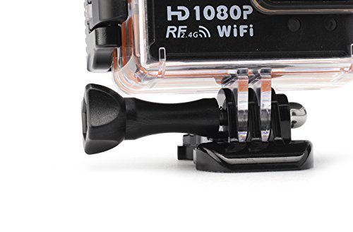 Full HD Sports Camera 'Purview' - 1080p, 30FPS, Wi-Fi, Wrist Strap Remote, 170 Degree Lens, IP68 Waterproof N6
