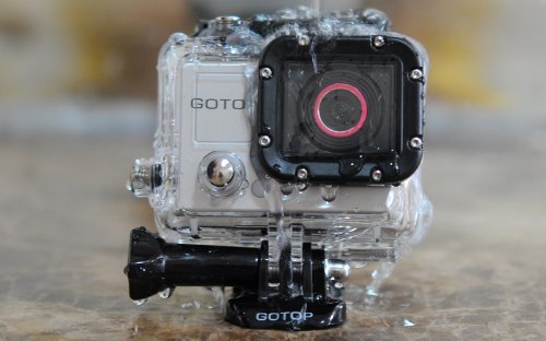 Full HD Sports Camera "GOTOP" - 16MP, 1.5 Inch Screen, 120FPS, 140 Degree Wide Lens, 5 Mounting Accessories N9