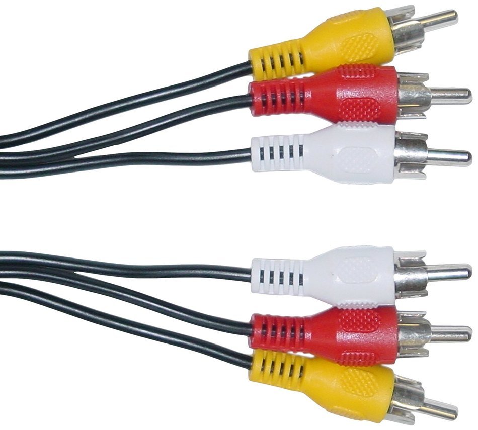 CableWholesale's RCA Audio / Video Cable, 3 RCA Male, 12 foot