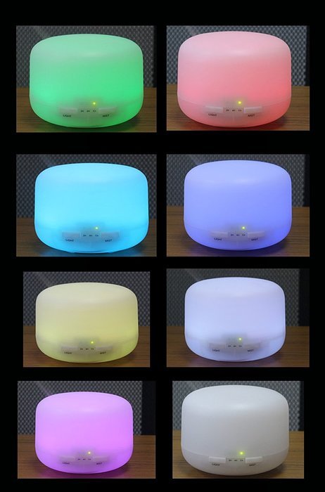 Ohpa 300ml Aromatherapy Essential Oil Diffuser Ultrasonic Cool Mist Humidifier Air Purifier Ionizer Night Light...