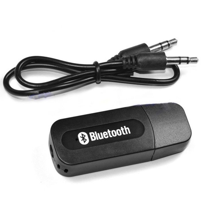 ESHOWEE 3.5mm Wireless Bluetooth AUX Audio Stereo Receiver Adapter Black N2