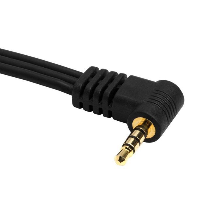 Cmple - 3.5mm to 3 RCA Camcorder Video Audio Cable - 6 ft N3