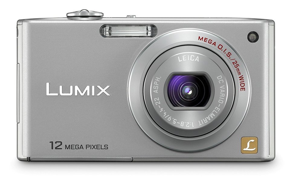 Panasonic Lumix DMC-FX48 12MP Digital Camera with 5x MEGA Optical Image Stabilized Zoom and 2.5 inch LCD (Black) N3