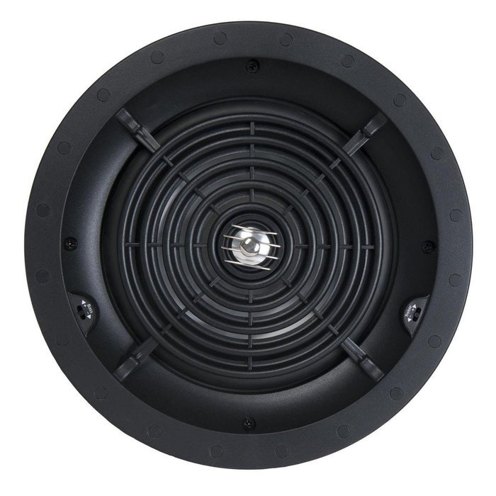 SpeakerCraft Profile CRS8 Three 8" In-Ceiling Speaker - Each (Black with White Grill)