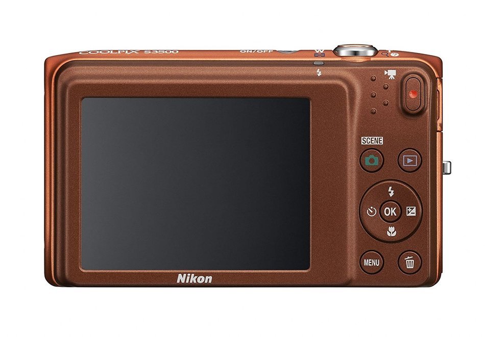 Nikon COOLPIX S3500 20.1 MP Digital Camera with 7x Zoom (Decorative Pink) (OLD MODEL) N21