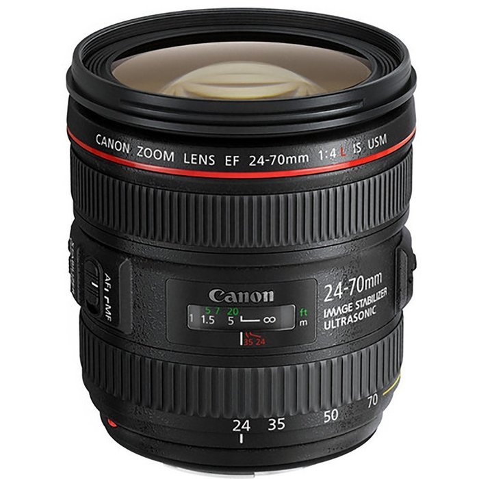 Canon EF 24-70mm f/4L IS USM Lens + 32GB Class 10 High-Speed Memory Card + UV Filter + Lens Cap Holder + Cleaning... N3