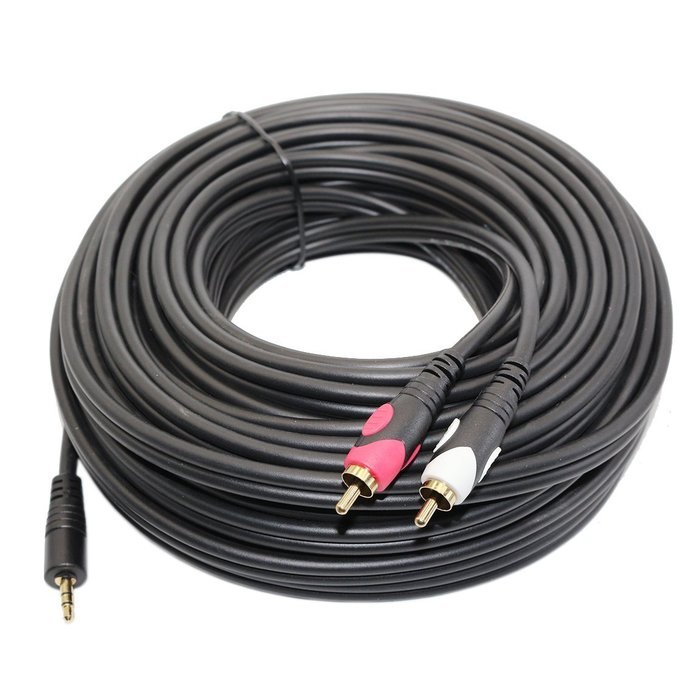 3.5mm to 2rca Stereo Audio Cable Gold Plated 3.5mm to 2RCA Audio Auxiliary Stereo Y Splitter Cable Male to Male... N4