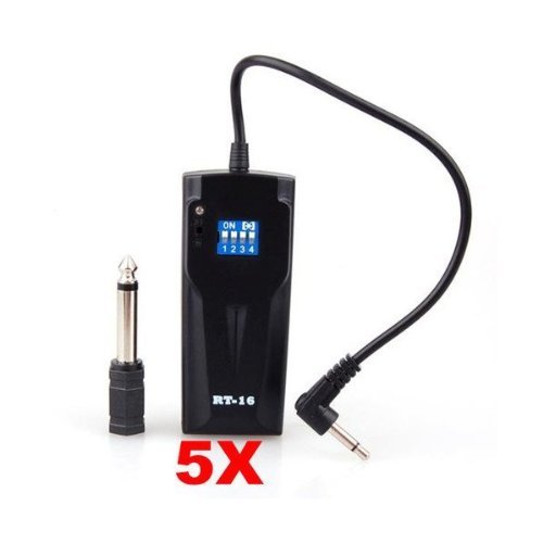 NEEWER&reg; 5x RT-16 Wireless Studio Flash Receivers N3