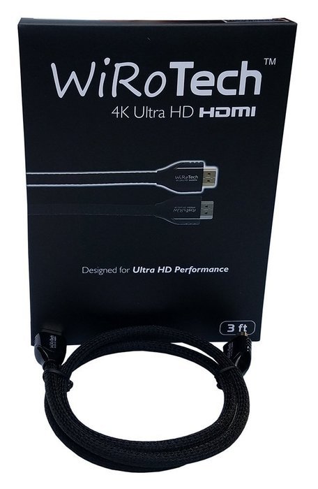 WiRoTech Green HDMI Cable 4K Ultra HD (6 Feet, Green) N107
