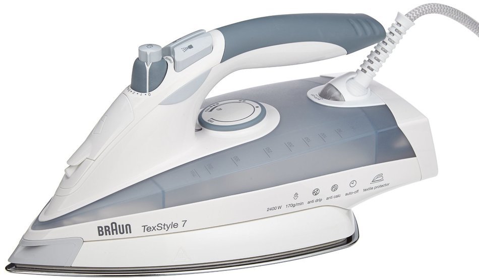 Braun TS785 TexStyle 7 2400-watt Steam Iron, 220-volt N2