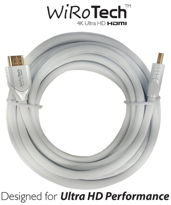 WiRoTech Green HDMI Cable 4K Ultra HD (6 Feet, Green) N108