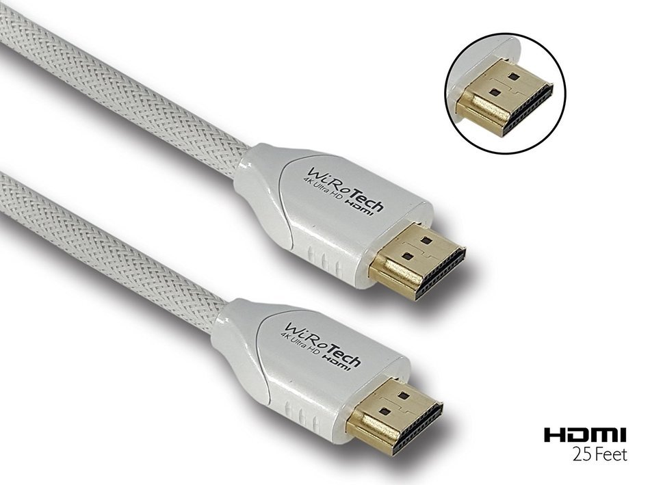 WiRoTech Green HDMI Cable 4K Ultra HD (6 Feet, Green) N109