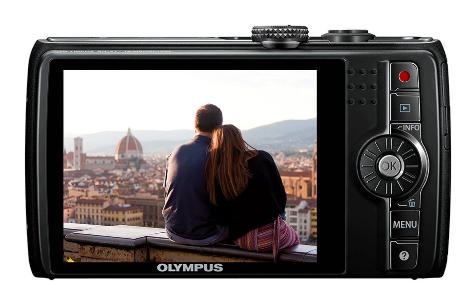 Olympus SH-21 Black - 16 MP - International Version (No Warranty)