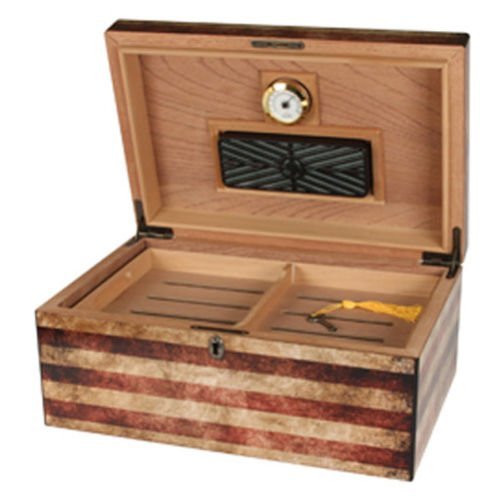 Quality Importers Trading Old Glory Humidor N2