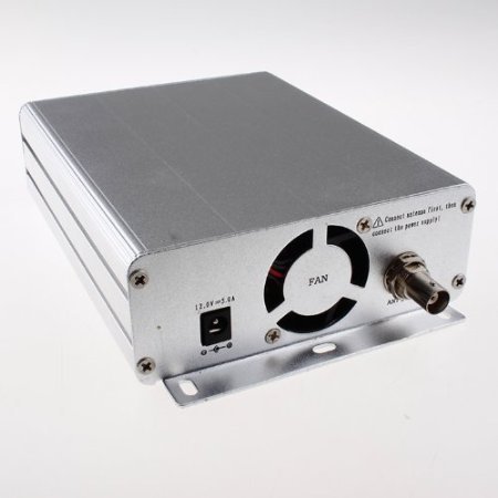 RioRand2W/15W FM Transmitter Stereo PLL Broadcast Radio Station 88-108MHz Silver N4