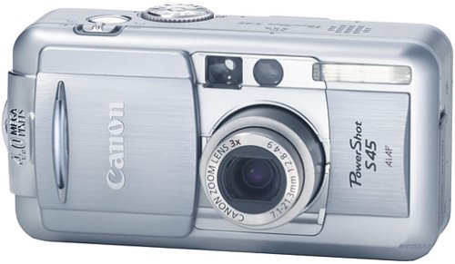 Canon PowerShot S45 4MP Digital Camera w/ 3x Optical Zoom free image ...