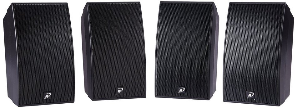 Dayton Audio HTS-1200B Home Theater Speaker System (Black) N3
