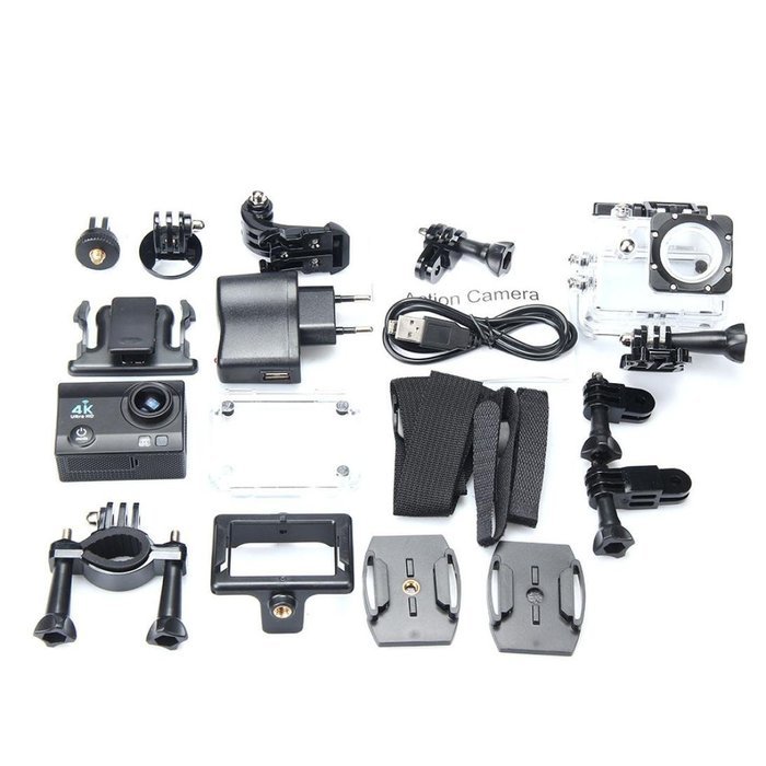 Action Camera, TONSEE Waterproof Case 4K WIFI Mini Action Cam HD DV Sports Recorder Camera N5