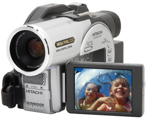 Hitachi DZMV580A 1MP DVD Camcorder w/10x Optical Zoom (Discontinued by Manufacturer) N5