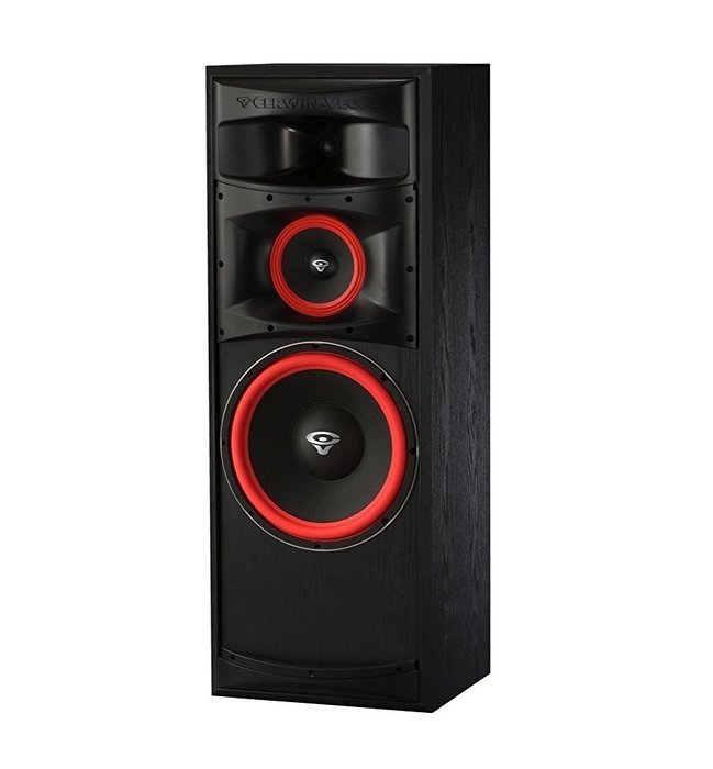 Cerwin-Vega XLS-12 3-Way Home Audio Floor Tower Speaker (Each, Black) N6