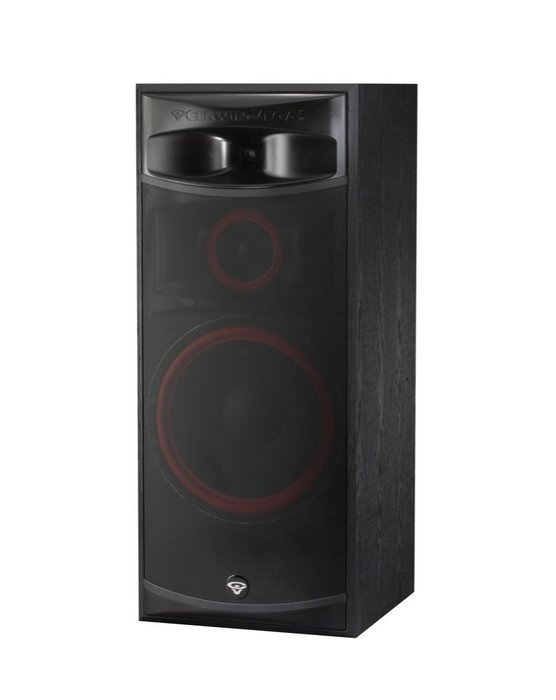 Cerwin-Vega XLS-12 3-Way Home Audio Floor Tower Speaker (Each, Black) N7