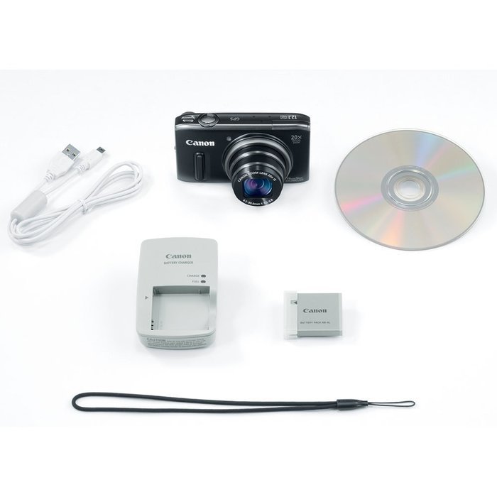 Canon PowerShot SX260 HS 12.1 MP CMOS Digital Camera with 20x Image Stabilized Zoom 25mm Wide-Angle Optical Lens... N11