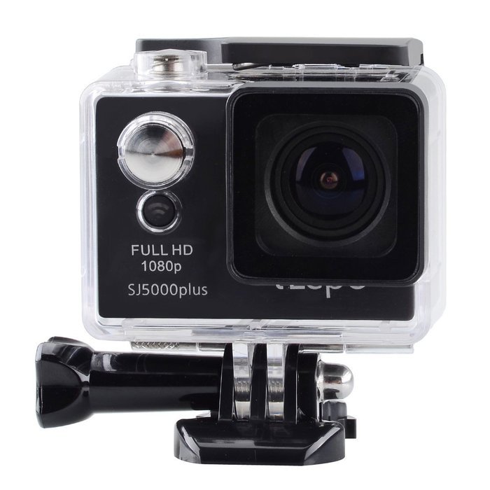 Waterproof Multi-Function 2.0" LCD Sport Action 1080P HD Camcorder Camera w/ Wi-Fi - Black N6