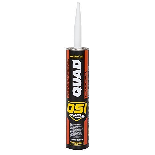 OSI QUAD Gray 513 Window, Door and Siding Sealant 10-Fluid Ounce Cartridge (1636986) by OSI