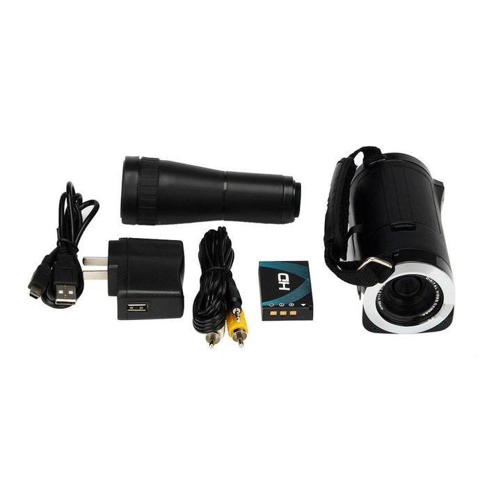 ODGear HD 720P 12M 8X Digital Zoom Video Camcorder Camera N4