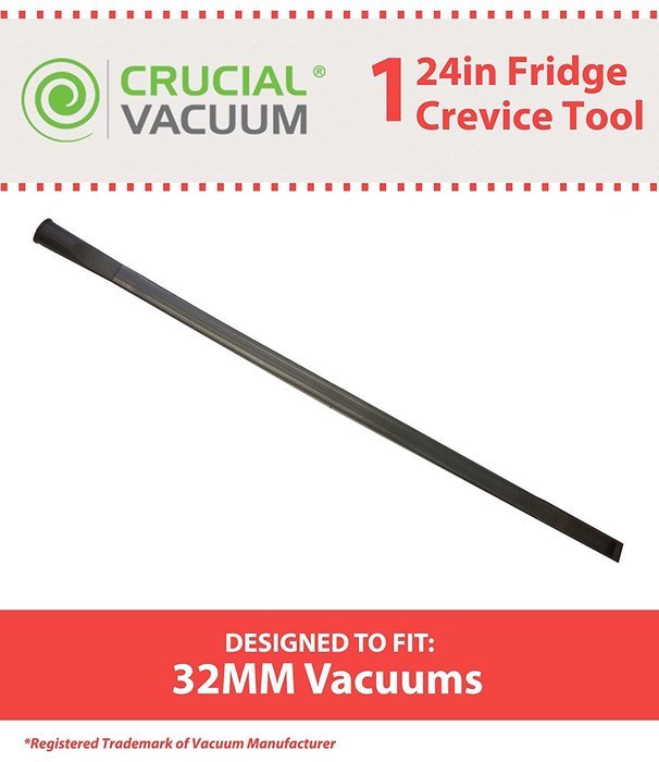 1 24 inch Flexible Crevice Tool / Fridge Crevice Tool Attachment, Fits all 32MM Fitting Vacuums, Designed & Engineered...