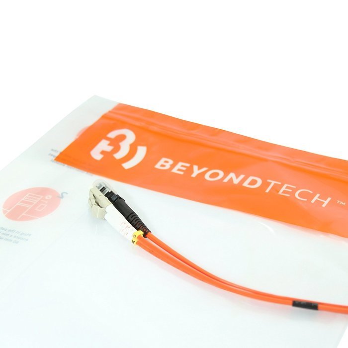LC to LC Fiber Patch Cable Multimode Duplex - 20m (65ft) - 62.5/125 OM1 - Beyondtech PureOptics Series N32