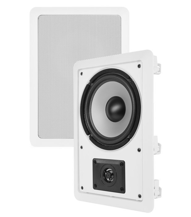 VM Audio 8" 175W 2-Way In-Wall Surround Speaker (Single) | VM-WA65-S N3