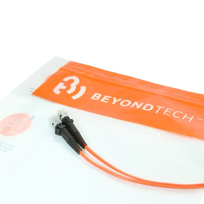 LC to LC Fiber Patch Cable Multimode Duplex - 20m (65ft) - 62.5/125 OM1 - Beyondtech PureOptics Series N38
