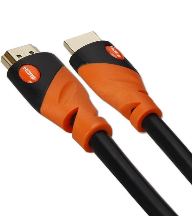 POLOK HDMI Cable 6.5 ft Prime High Speed 1080P, 3D, HDMI 1.4, HD TV, DVD, Notebook, Xbox 360, PS3, Blu-ray, 24K... N14