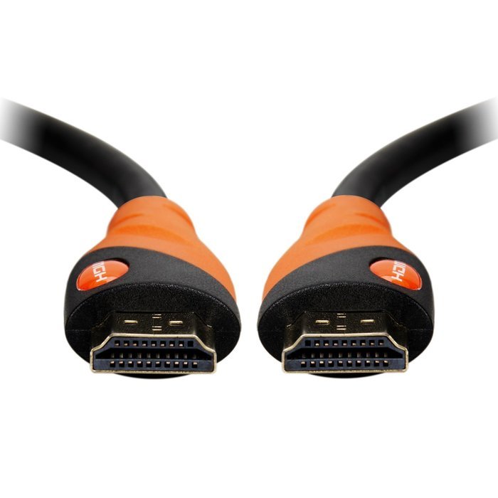 POLOK HDMI Cable 6.5 ft Prime High Speed 1080P, 3D, HDMI 1.4, HD TV, DVD, Notebook, Xbox 360, PS3, Blu-ray, 24K... N15