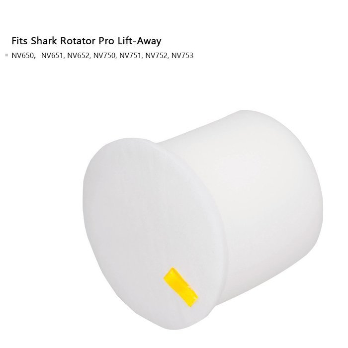 I-clean 2 Pack Foam & Felt Filter Kit for Shark NV755, UV795 Rotator Lift-Away Vacuum Vacuum Cleaner N2