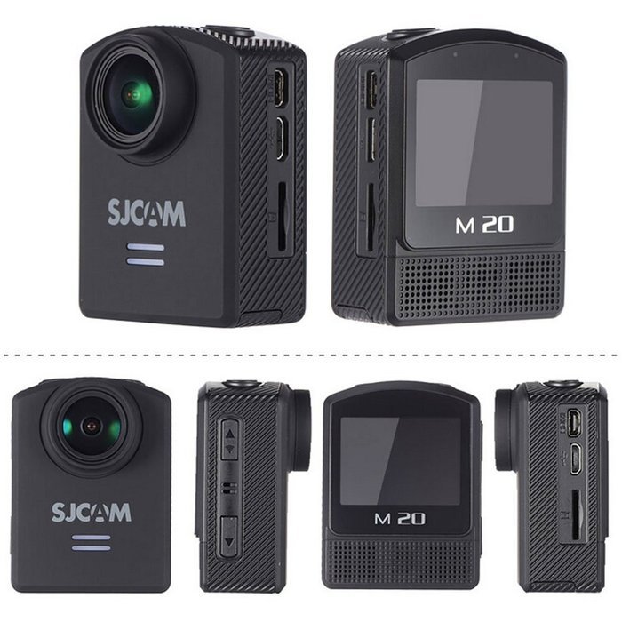 SJCAM M20 4K 1080P Full HD 16MP 166&iexcl;&atilde;Wide Angle Waterproof 30M WiFi Sports Action Camera - Black N6