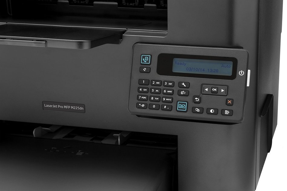 HP LaserJet Pro M225dn Monochrome Printer with Scanner, Copier and Fax, (CF484A) N2