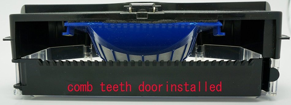 Metapo&reg; Comb teeth door for AeroVac and AeroVac Series 2 dust bin