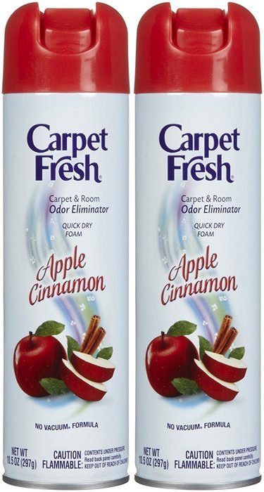 Carpet Fresh 280174 No-Vacuum Aerosol Foam Carpet Odor Eliminator