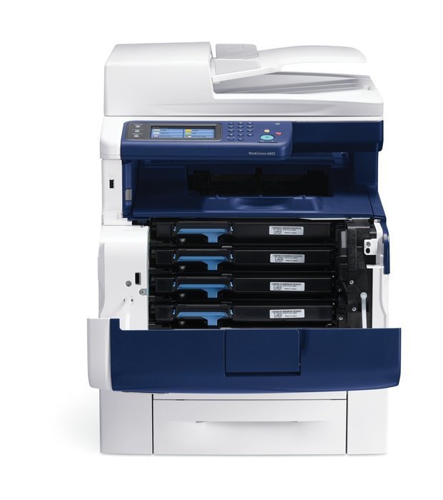 Xerox 6605/N Color Laser Multifunction - Print, Copy, Scan, Fax, Email N4