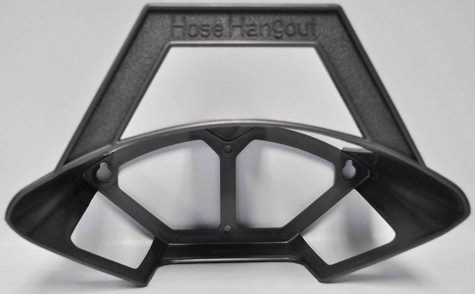 Deluxe Central Vacuum Hose Bracket Grey