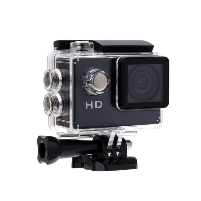 AmonlineShop A7 HD 720P Sport Mini DV Action Camera 90 Degree Wide Angle Lens 30M Waterproof N3