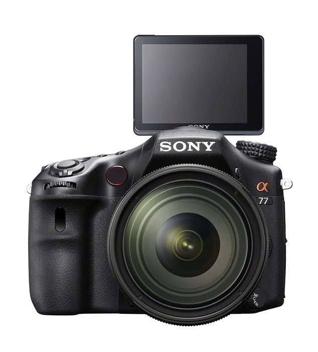 Sony Alpha SLT-A77 Translucent Mirror Digital SLR Camera with 18-135mm Lens N8
