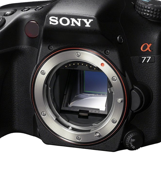 Sony Alpha SLT-A77 Translucent Mirror Digital SLR Camera with 18-135mm Lens N10