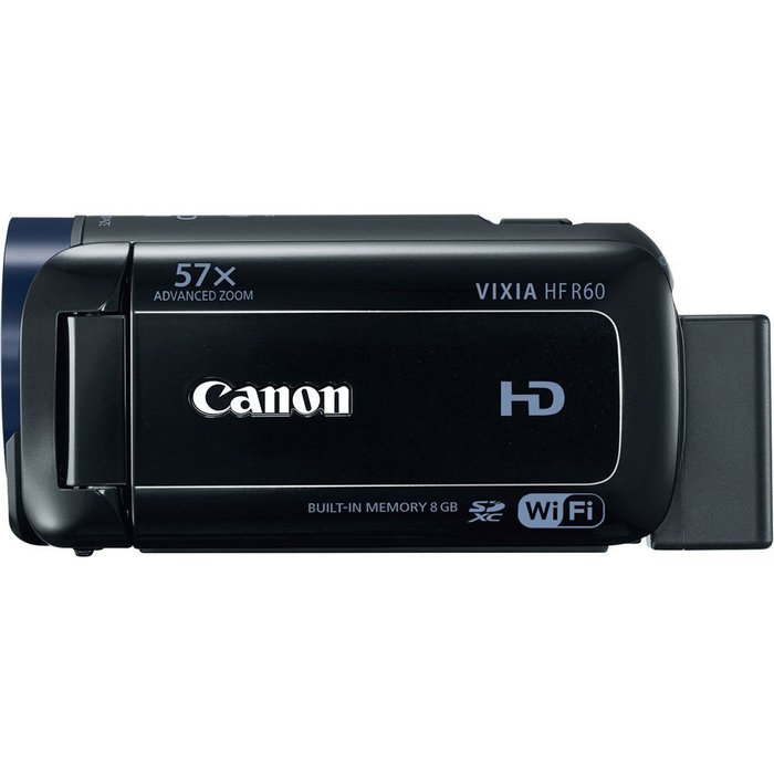 Canon 8GB VIXIA HF R60 Full HD Camcorder Bundle with Carrying Case and Accessory Kit (11 Items) N3