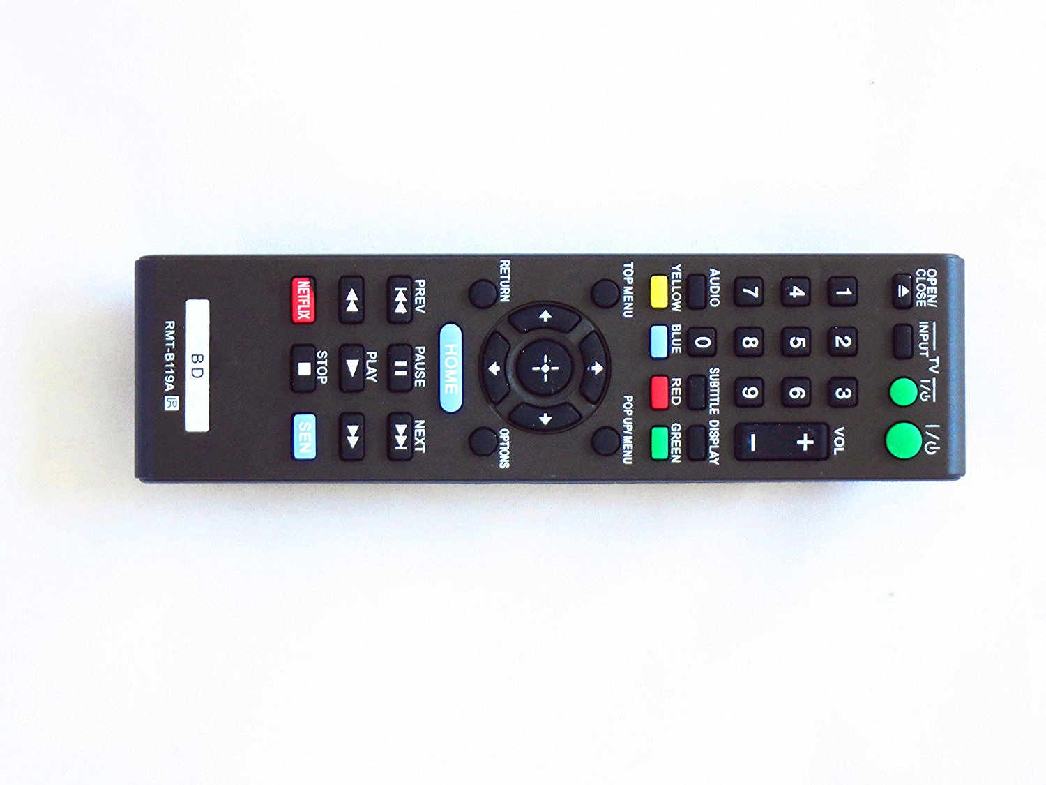 OEM RMTB119A New Remote Fit for Sony Rmtb119a Bluray Player Replace