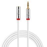 Starise 2 Pack Aux Cable Male to Female 2 Feet- 3.5mm Stereo Audio Extension Cable - Gold Plated Step Down Design... N12